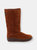 Sugardaddy Womens/Ladies Leather Pull On Boot (Chestnut) - Chestnut