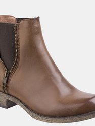 Womens/Ladies Camilla Bromley Gusset Ankle Boots (Brown) - Brown