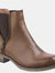 Womens/Ladies Camilla Bromley Gusset Ankle Boots (Brown) - Brown