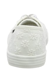 Womens/Ladies Chow Chow Fortune Sneaker (White)