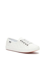 Womens/Ladies Chow Chow Fortune Sneaker (White)