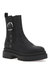 Womens/Ladies Dekko Buckle Ankle Boots - Black