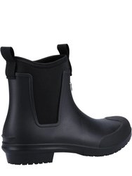 Womens/Ladies Dekko Buckle Ankle Boots - Black