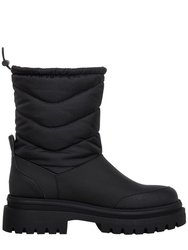 Womens/Ladies Dita Mid Calf Walking Boots - Black - Black