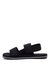 Womens/Ladies Ellen Sandals (Black)