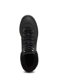 Womens/Ladies Icy Ankle Boots - Black