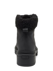 Womens/Ladies Icy Ankle Boots - Black