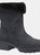 Womens/Ladies Idea Mid Boots (Black) - Black