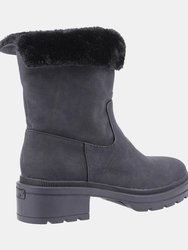 Womens/Ladies Idea Mid Boots (Black)