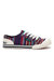 Womens/Ladies Jazzin Canvas Aloe Lace Up Sneaker (Multicolored)