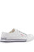 Womens/Ladies Jazzin Hi Palmetto Cotton Shoes (White)