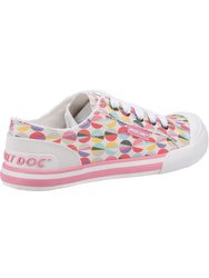 Womens/Ladies Jazzin Jixel Sneakers (Pink)