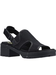 Womens/Ladies Lilly Sandals (Black) - Black