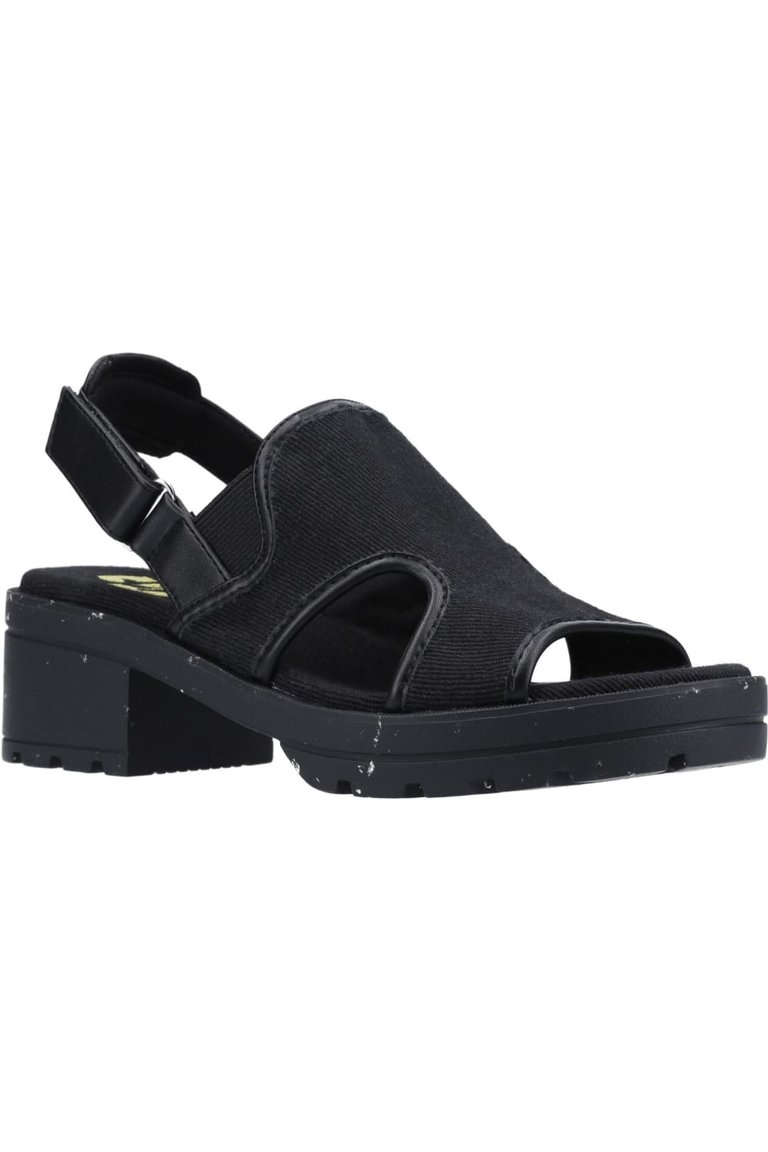 Womens/Ladies Lilly Sandals (Black) - Black