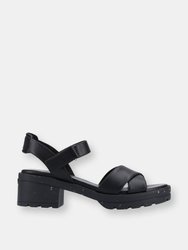 Womens/Ladies Luca Sandals (Black)