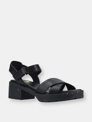 Womens/Ladies Luca Sandals (Black) - Black