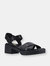 Womens/Ladies Luca Sandals (Black) - Black