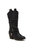 Womens/Ladies Sidestep Mid-Calf Western Boot (Black)