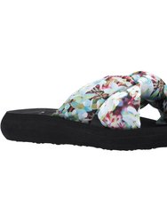 Womens/Ladies Slade Ocali Digi Flip Flops (Blue/Black) - Blue/Black