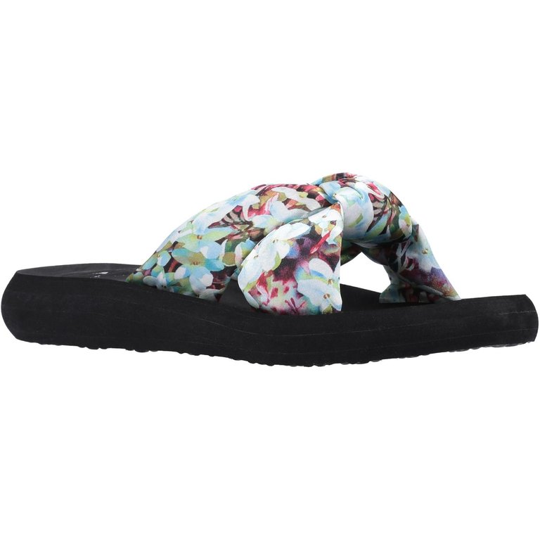 Womens/Ladies Slade Ocali Digi Flip Flops (Blue/Black) - Blue/Black