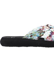 Womens/Ladies Slade Ocali Digi Flip Flops (Blue/Black)