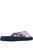 Womens/Ladies Slade Ocali Digi Flip Flops (Pink/Navy)