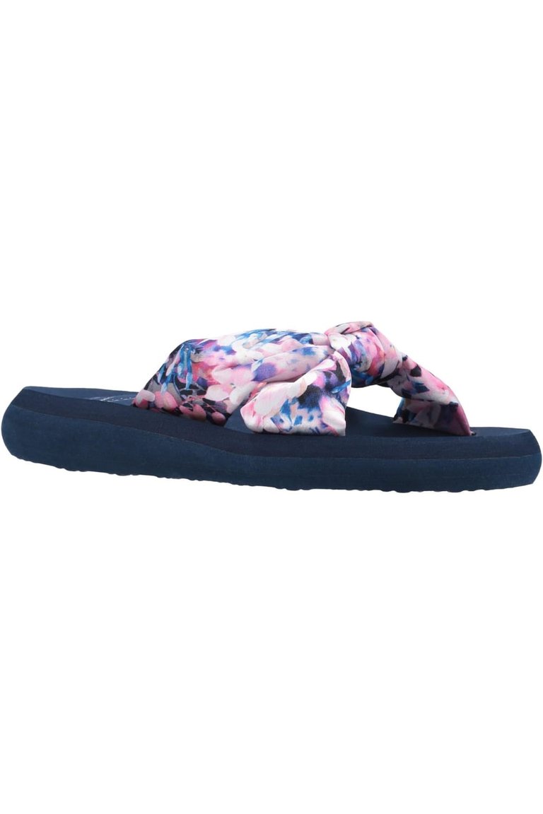 Womens/Ladies Slade Ocali Digi Flip Flops (Pink/Navy) - Pink/Navy