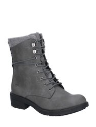 Womens/Ladies Tayte Lace Up Boot (Gray) - Gray