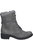 Womens/Ladies Tayte Lace Up Boot (Gray)