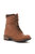 Womens/Ladies Tayte Lace Up Boot (Walnut) - Walnut