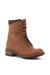 Womens/Ladies Tayte Lace Up Boot (Walnut) - Walnut