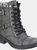 Womens/Ladies Thunder Biker Boots (Black) - Black