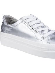 Womens Milkyway Flatform Shoe (Silver) - Silver