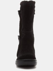 Womens Slope Mid Calf Winter Boot (Black)