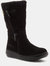 Womens Slope Mid Calf Winter Boot (Black) - Black