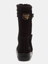 Womens Slope Mid Calf Winter Boot (Black)