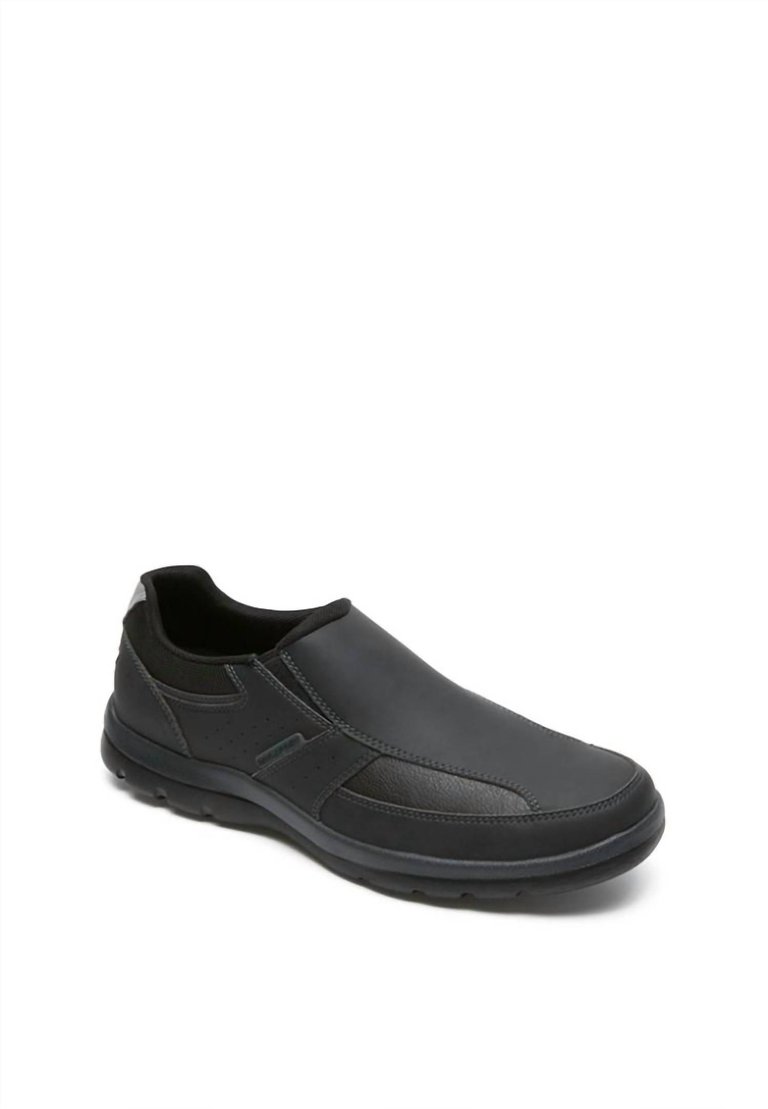 Men's Get Your Kicks Slip-On - Wide In Black