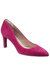 Womens/Ladies Valerie Luxe Suede Heeled shoes (Pink)