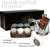 Whiskey Chilling Stones Gift Set With 2 Twist Crystal Glasses