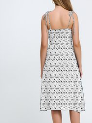 All-Over Print Women's Split Cami Dress