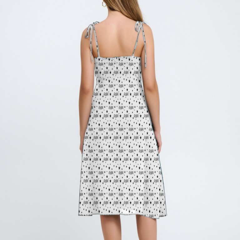 All-Over Print Women's Split Cami Dress