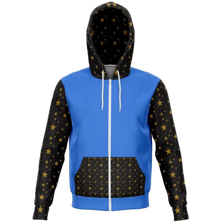 SA Zip Hoodie - Blue