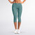 TQ1 Cropped Leggings - Teal