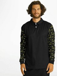 XSL Long Sleeve Polo Shirt - Black