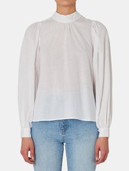 Allegra High Collar Blouse