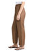 Chloe Pleat Linen Pants In Tobacco