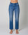 Classic Straight Ankle Denim Pants In Worn - Worn