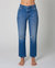 Classic Straight Ankle Denim Pants In Worn - Worn