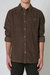 Men At Work Cord Shirt - Brown