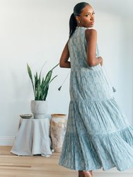 Sienna Maxi - Faux Denim